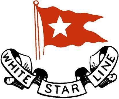 white star line, Logotipo de la historica compañía naviera White Star Line