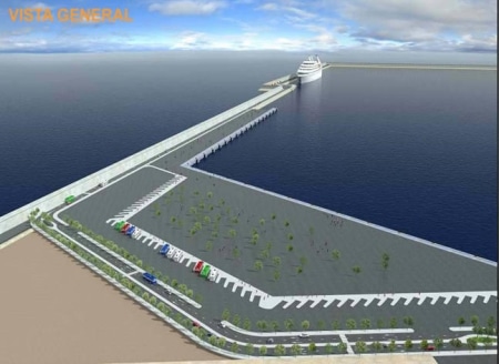 Diseño del nuevo muelle de cruceros del Puerto de Valencia