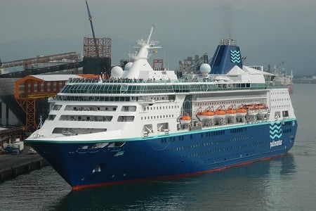 Los nuevos colores del buque Empress de Pullmantur