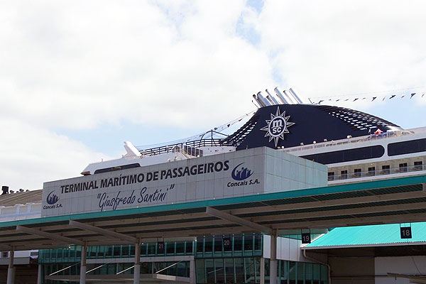 Facilidades para los cruceristas brasileños en el Terminal Portuaria de Santos