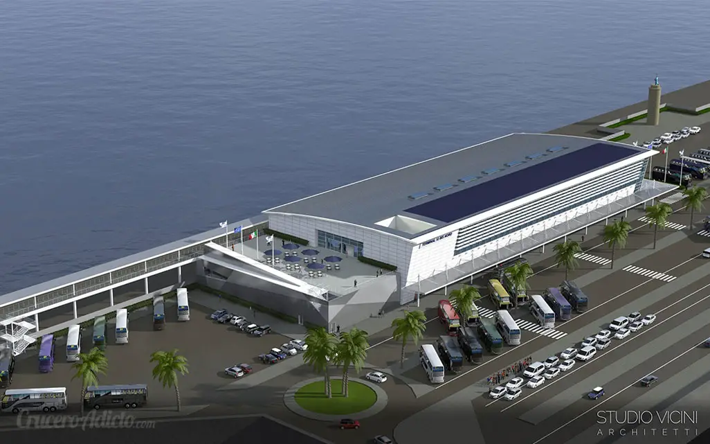 Civitavecchia inaugura la nueva terminal de cruceros Amerigo Vespucci