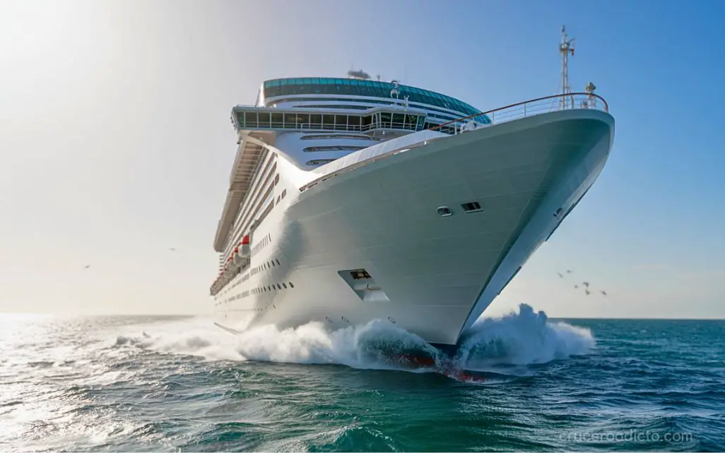 Como se mueve un barco de crucero