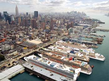 Nueva York puerto favorito de los cruceristas británicos
