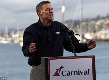 Gerald Cahill, presidente y CEO de Carnival Cruise Line