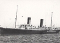 Fotografía del estilizado RMS Lucania