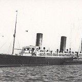 Fotografía del estilizado RMS Lucania