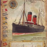 Manual de pasajeros de los barcos gemelos, Lucania y Campania