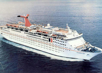 Postal oficial del Celebration de Carnival Cruise Lines