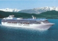 Fotografía publicitaria del barco de la naviera Princess Cruises