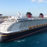 El barco de la naviera Disney en Bahamas el 21 de febrero de 2011