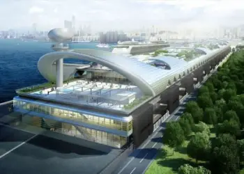 Proyecto de la nueva terminal de cruceros de Hong Kong Kai Tak