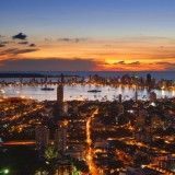 Atardecer en Cartagena de Indias