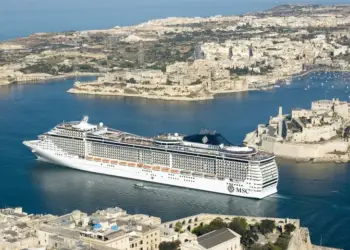MSC Splendida en La Valletta