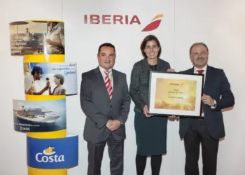 CostaCruceros IberiaLíneasAéreas FITUR2015