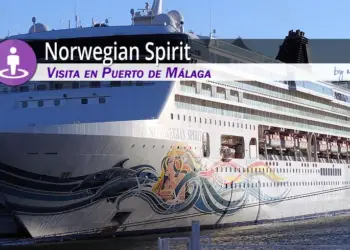 Visita del Norwegian Spirit en Malaga