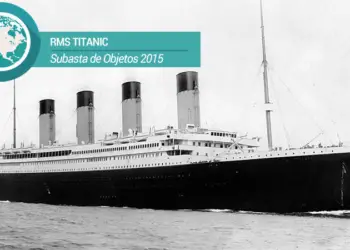 subasta de objetos del Titanic