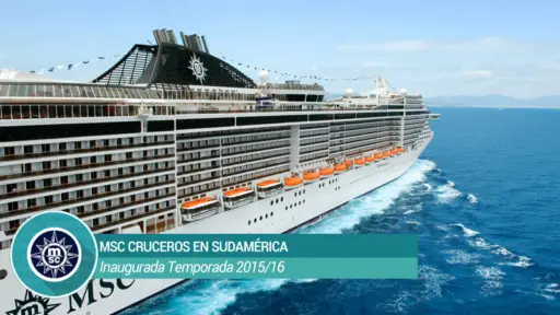 MSC Cruceros en Sudamérica