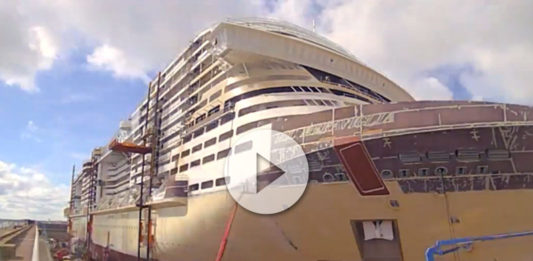 msc meraviglia timelapse