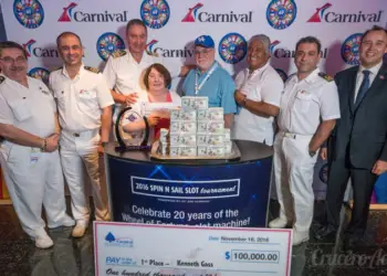 Casino de un barco de Crucero Carnival
