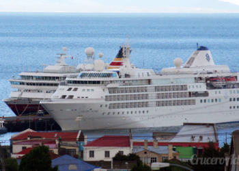 cruceristas en Punta Arenas