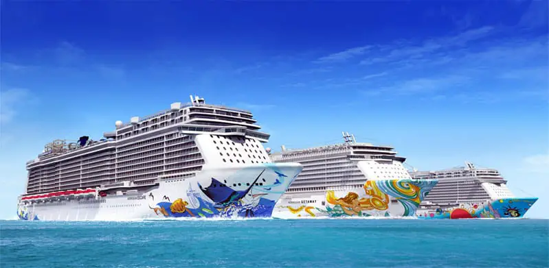Reposición de la flota de Norwegian Cruise Line en 2019