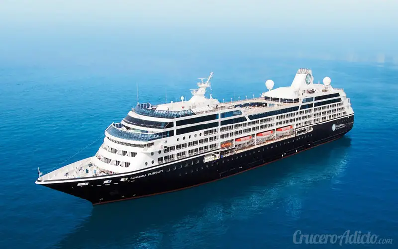 nuevo barco en la flota de Azamara Club Cruises - Azamara Pursuit