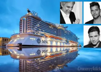 Ricky Martin y Andrea Bocelli estarán en la inauguración del MSC Seaside