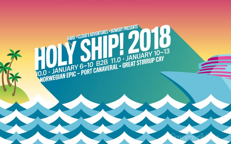 Docenas de arrestados antes de embarcar en crucero temático Holy Ship 2018
