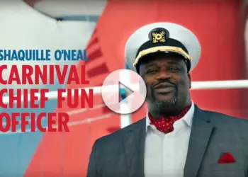 Shaquille O'Neal nombrado Chief Fun Officer de Carnival Cruise Line