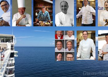 Chef famosos que podrás disfrutar a bordo de un crucero