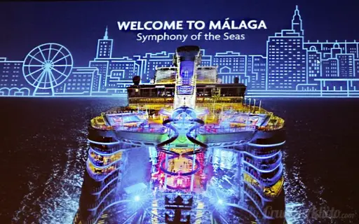 Málaga se prepara para recibir al Symphony of the Seas