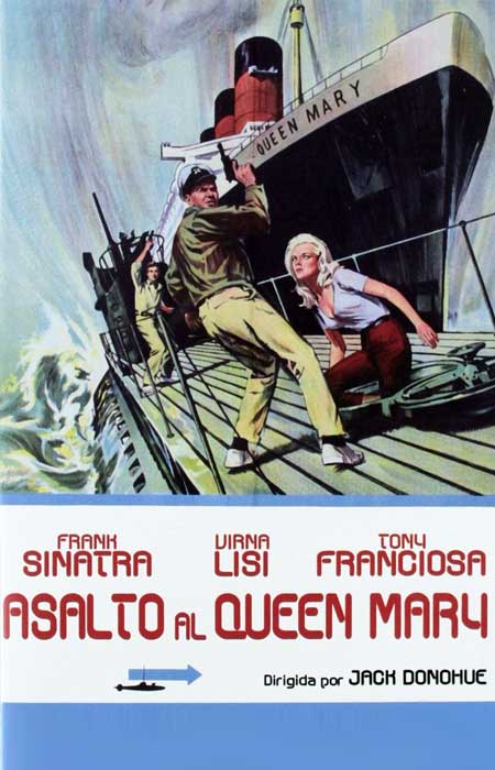 asalto al queen mary 11 películas donde aparecen barcos de cruceros reales - CruceroAdicto.com