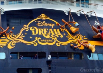 Disney Dream detalle de popa