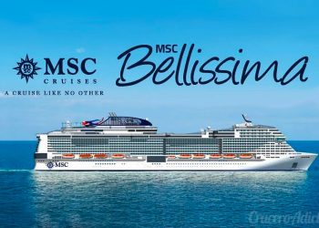 MSC Bellissima posicionado en Asia desde marzo del 2020