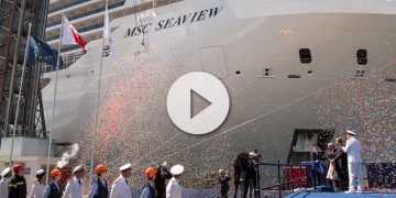 MSC Cruceros recibe al MSC Seaview