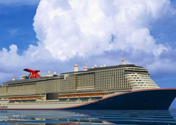 Primer corte de acero para el barco más grande y nuevo de Carnival Cruise Line