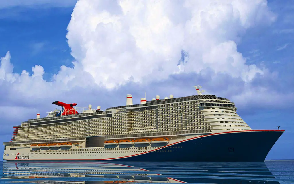 Primer corte de acero para el barco más grande y nuevo de Carnival Cruise Line