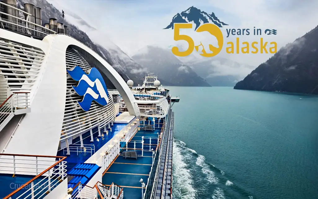 Princess Cruises 50 años en Alaska