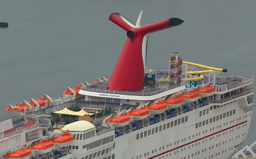 Barco de Carnival Cruise Line no supera la inspección sanitaria - Carnival Fantasy