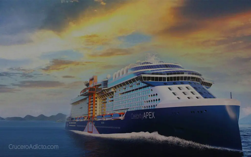 nuevos barcos de cruceros 2020 - Celebrity Apex