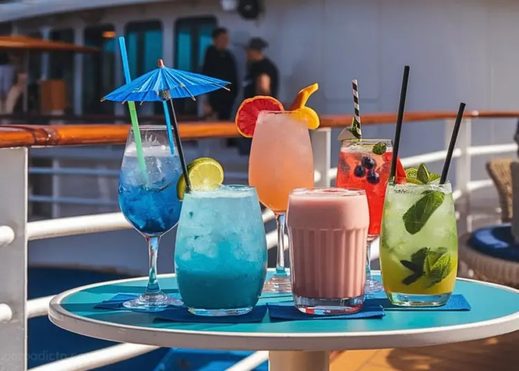 Paquetes de bebidas en cruceros