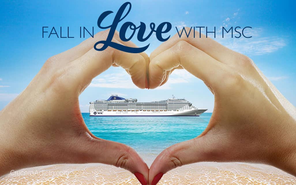 San Valentin con MSC Cruceros
