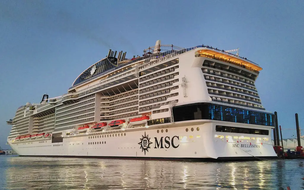 Cancelados puertos en el itinerario del MSC Bellissima en Asia