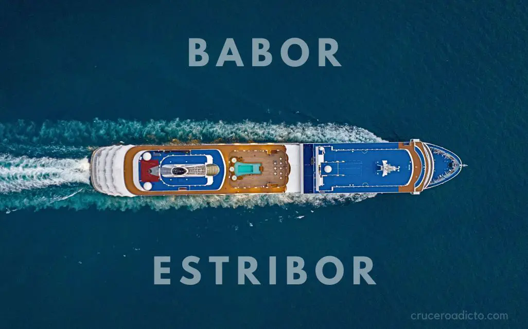 babor y estribor