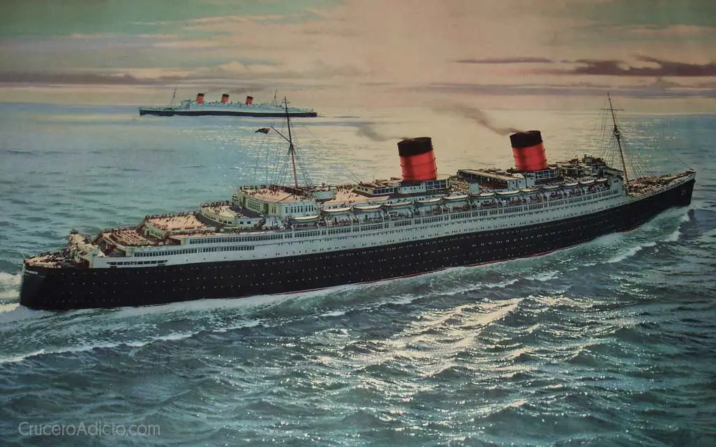 Ocean Liners RMS Queen Elizabeth y RMS Queen Mary