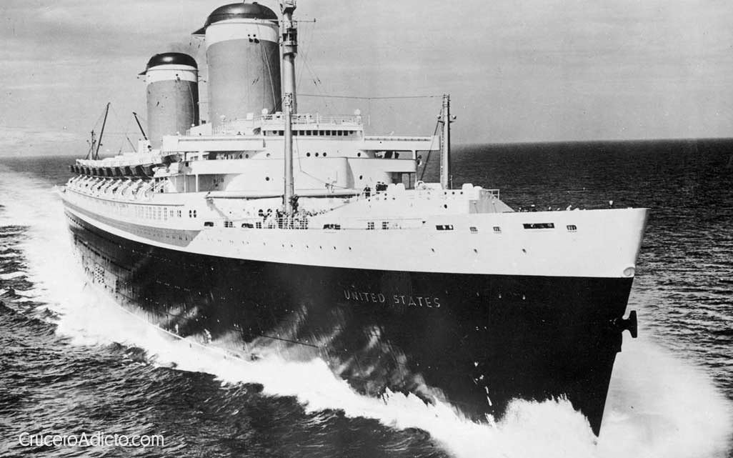 Bautismo del SS United States, el ocean liner más rápido