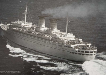 Viaje inaugural del SS Raffaello