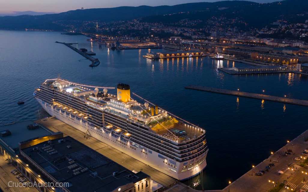 Costa Cruceros volvió a navegar por el Mediterráneo con el Costa Deliziosa