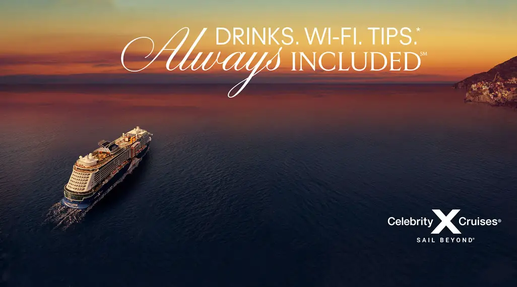 Celebrity Cruises tendrá bebidas gratis y wifi incluido en todos sus cruceros
