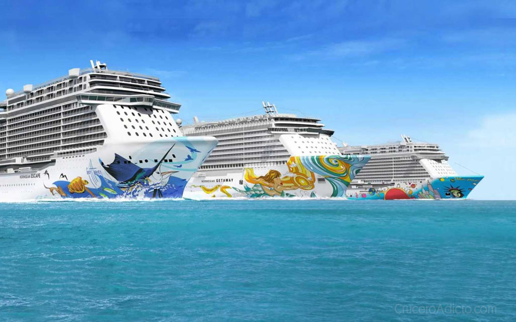 Norwegian Cruise Line despliega 8 barcos más en 2021